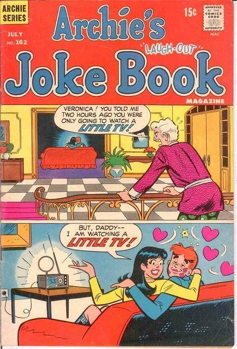 ARCHIES JOKE BOOK (1954-1982)162 VG+ July 1971 COMICS BOOK