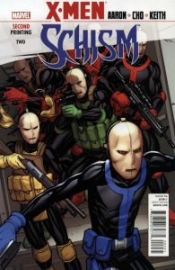 X-MEN: SCHISM (2011) #2 OF 5 VF+ - VF/NM 2ND PRINTING