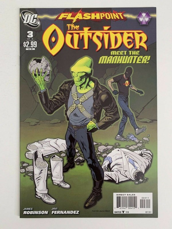 THE OUTSIDER FLASHPOINT  3  NM  9.4  HIGH GRADE  2011 NM