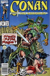 Conan the Barbarian #255 VF/NM; Marvel | save on shipping - details inside