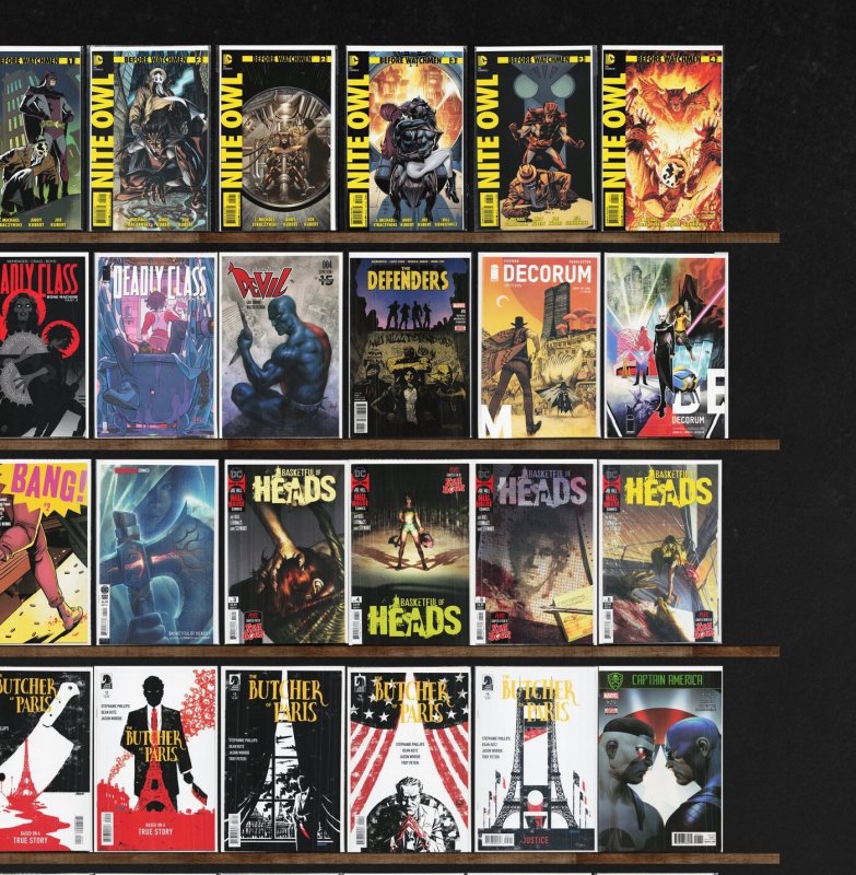 Huge Lot 150+ Comics with Wayward, Before Watchmen: Comedian, Batman & More!