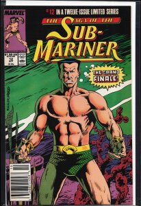Saga of the Sub-Mariner #12 (1989) Namor the Sub-Mariner