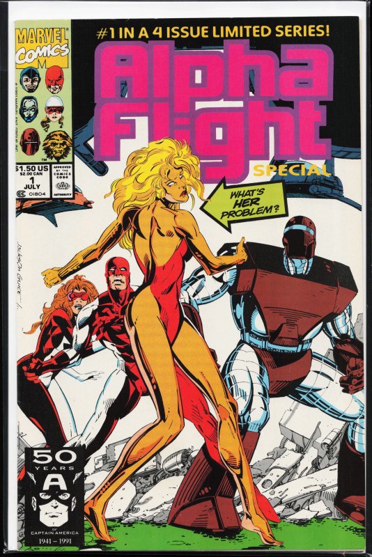 Alpha Flight Special #1 (1991) Alpha Flight