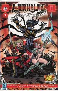 Witchblade Animated Wizard World Chicago Cover (2003) Witchblade