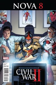 Nova (6th Series) #8A VF/NM ; Marvel | Civil War II variant