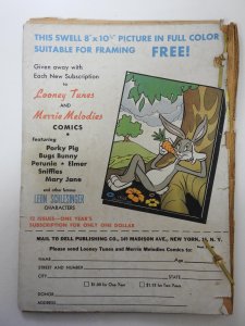 Looney Tunes and Merrie Melodies Comics #21 (1943) PR Condition see description