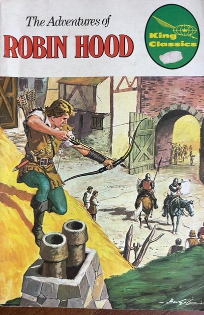 King Classics #4 Red Title Variant Robin Hood 