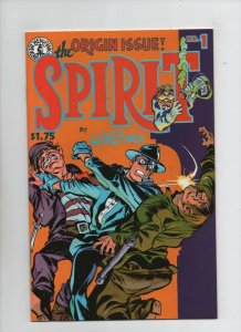 The Spirit #1 - The Origin Issue! - (Grade 9.2) 1983