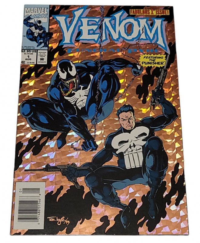 Venom Funeral Pyre 1 (1993) Comic Books Modern Age, Marvel, Venom