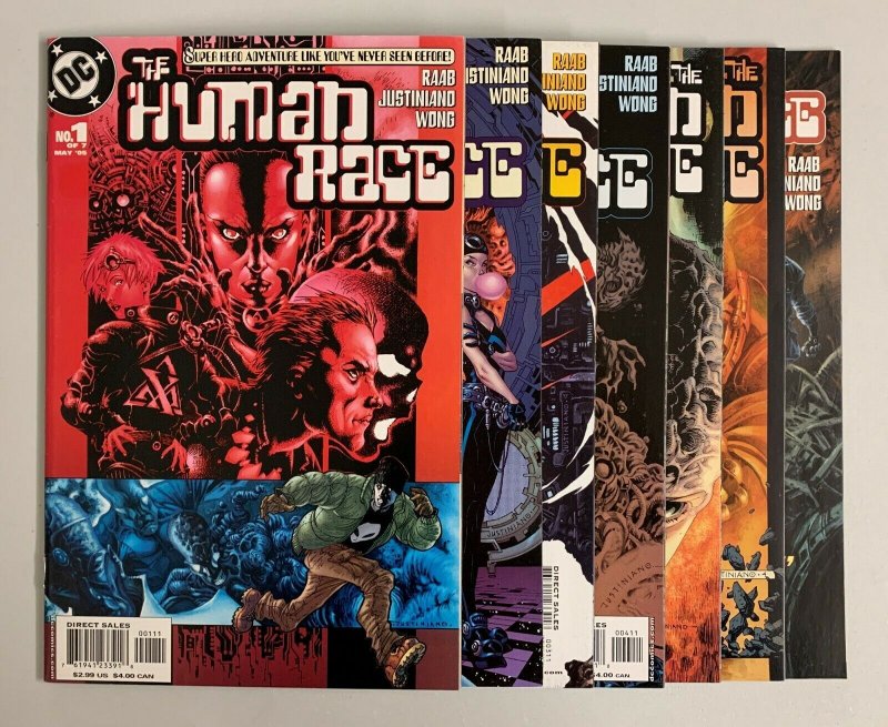 Human Race #1-7 Set (DC 2005) 1 2 3 4 5 6 7 Ben Raab (8.5+) 