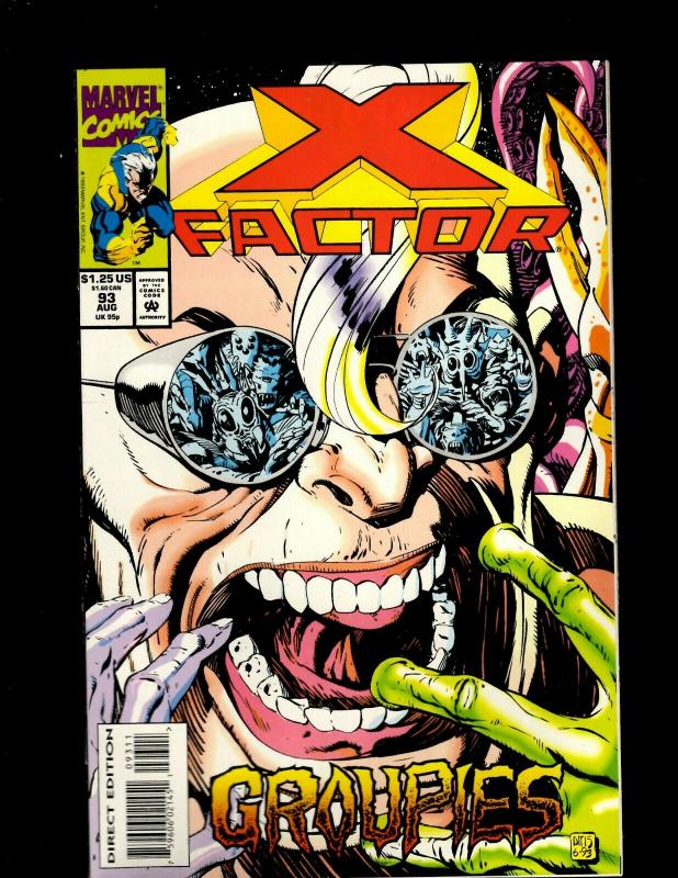 Lot of 12 X-Factor Marvel Comic Books #84, #85, #88, #89, #92, #93-99, JF20 