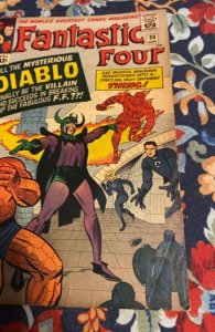 Fantastic Four #30 (1964)the infamous diablo- see description