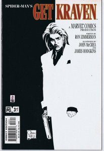 Get Kraven #3 Scarface Homage Cover ORIGINAL Vintage 2002 Marvel Comics