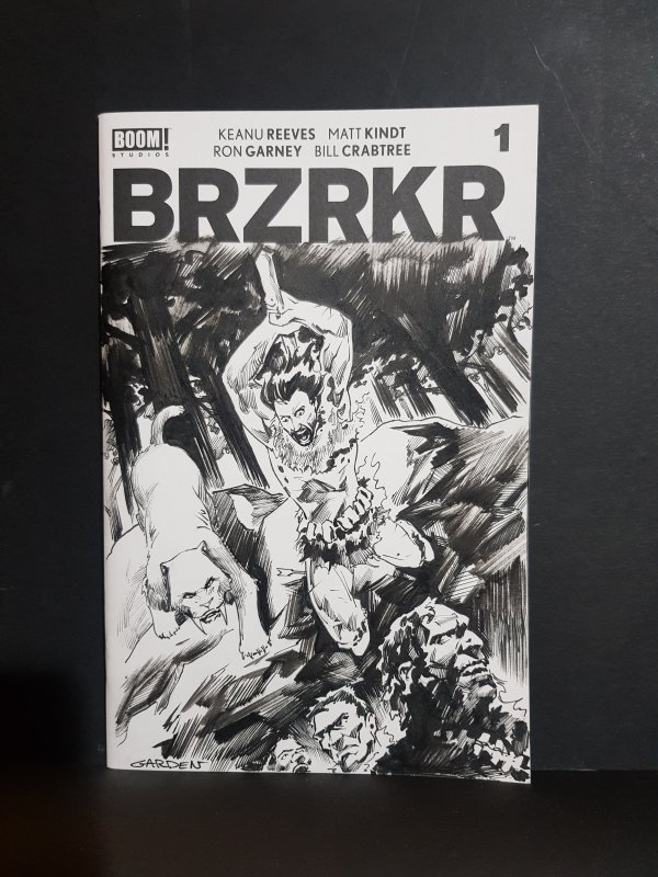 ​BRZRKR #1 Blank Variant