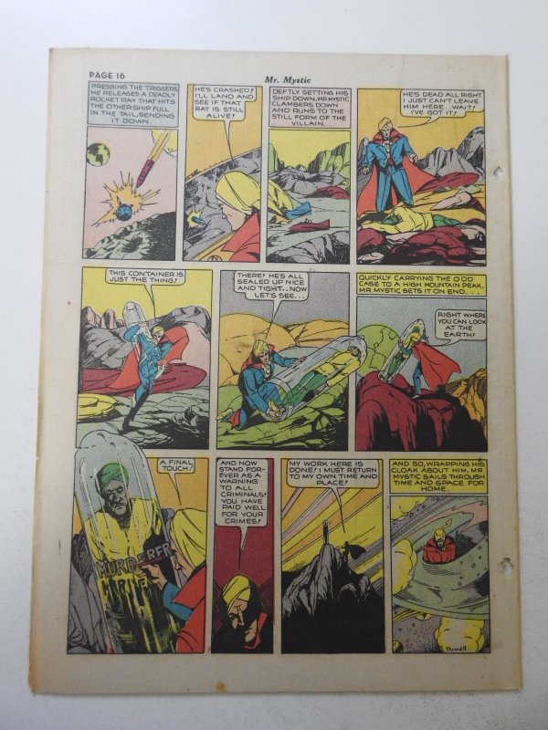 The Spirit #13 (1940) Newsprint Comic Insert Rare!