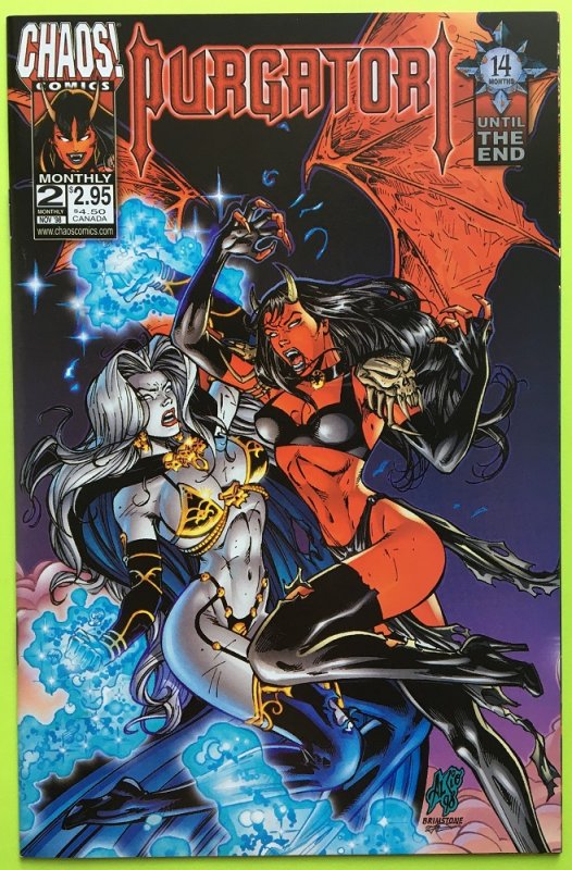 PURGATORI MONTHLY 2 VS LADY DEATH CHAOS! 1998