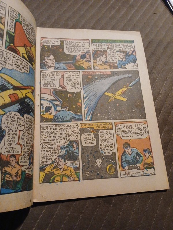 Canadian comic: THE CONQUERORS. A Century Publication c1940s. Scifi Story