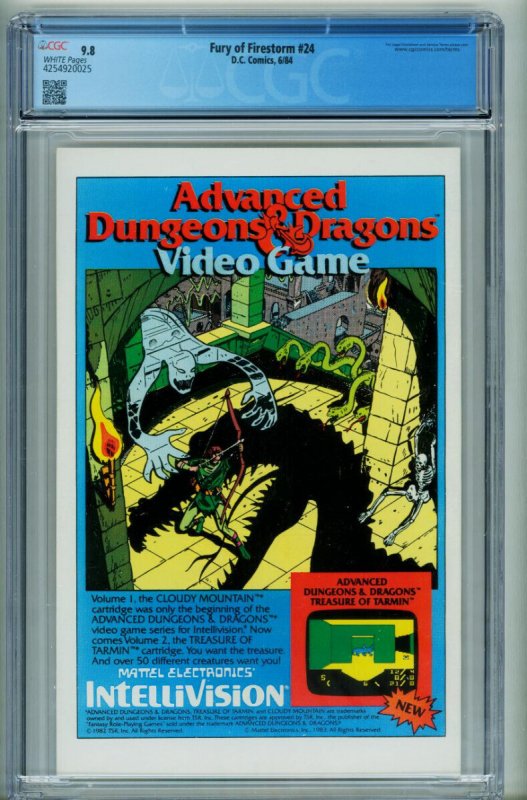 Firestorm #24  1984 - DC -CGC 9.8 - Comic Book-4254920025