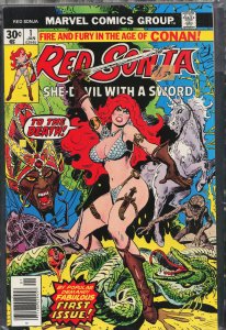 Red Sonja #1 (1977) Red Sonja