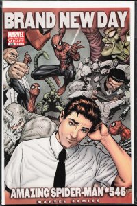 The Amazing Spider-Man #546 Second Print Cover (2008) [Key Issue]