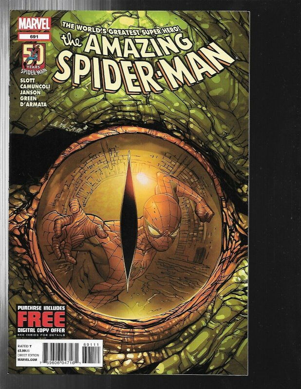 12 Comics Spiderman # 688 689 690 691 693 694 695 696 697 698 699 699.1 J449