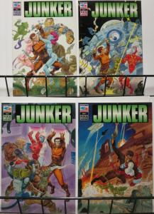 JUNKER (FLEETWAY/QUALITY) 1-4 SPACE JUNKMAN VS ALIENS!