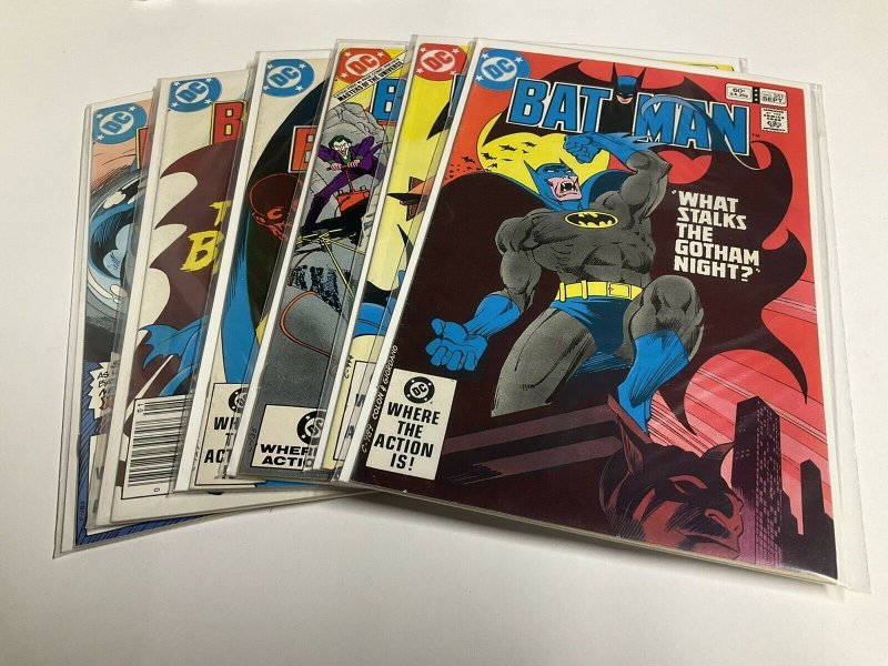 Batman 351 352 353 354 355 356 Vf Very Fine 8.0 DC Comics