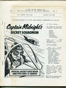 Flight Patrol Newsletter #7 1990-Capt Midnight-comics-books-radio-TV-FN