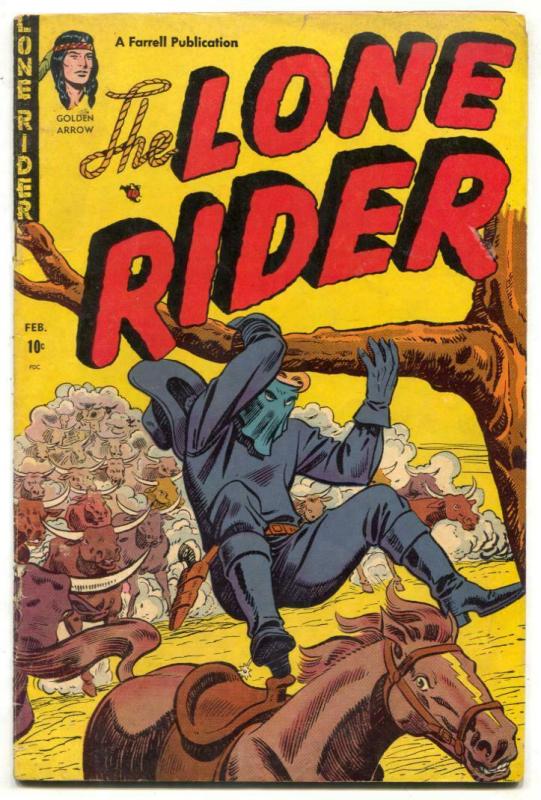 Lone Rider #6 1952- Golden Age Western VG+