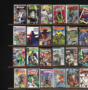 Huge Lot 150+ Comics with Marvel Age, Jon Sable, Freelance, Batman & More!