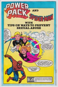 SPIDER-MAN AND POWER PACK #1 Giveaway (1984) Sharp VGF 5.0!