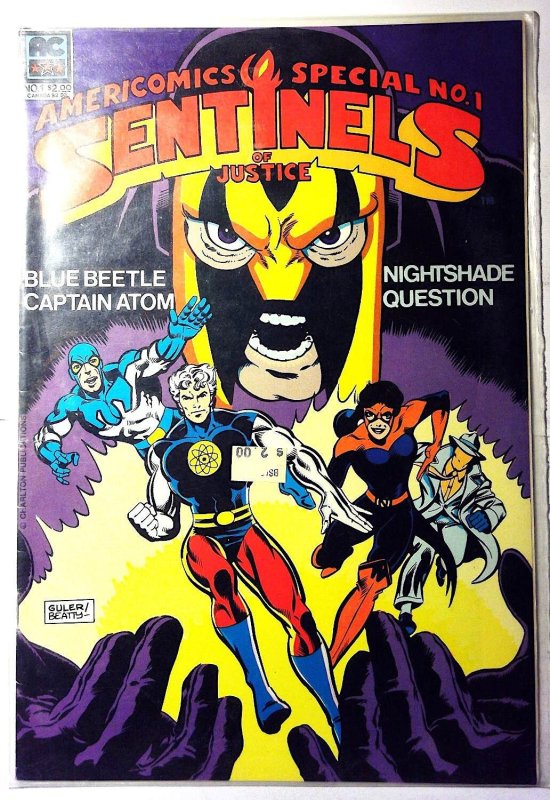 Americomics Special #1 1983 AC Comics Sentinels of Justice 1st Print Comic Book
