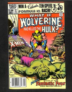 What If? #31 VF/NM 9.0 Wolverine!  Hulk!