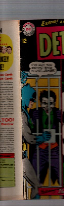 Detective Comics #332 - Batman - Robin - Joker cover - 1966 - VG