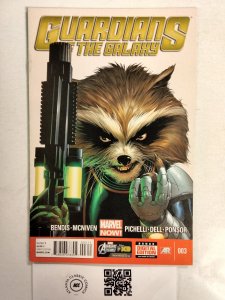 Guardians of the Galaxy #3 NM Marvel Comic Book Starlord Gamora Groot 2 HH6