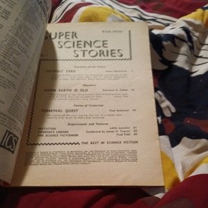 Super Science Stories #7 – UK Pulp - March 1952 - Anderson, Gallun, McIntosh