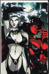 Lady Death vs. Purgatori Dynamic Forces Cover (1999) Purgatori
