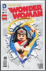 Wonder Woman #36 Lego Cover (2015)
