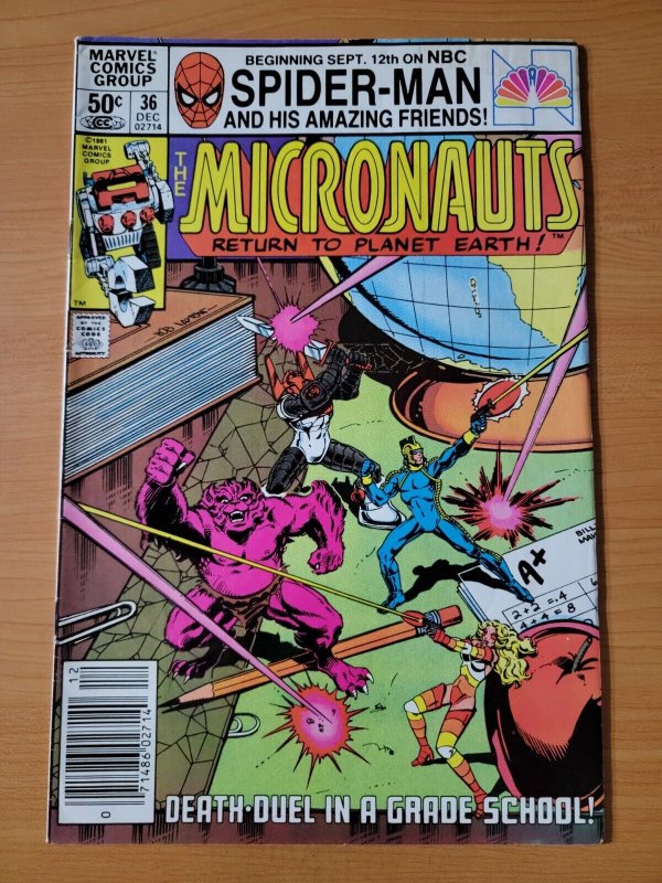 Micronauts #36 ~ DOLLAR BIN ~ 1981 Marvel Comics 