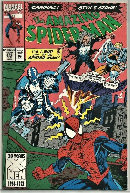 The Amazing Spider-Man #376 by Michelinie and Bagley MINT