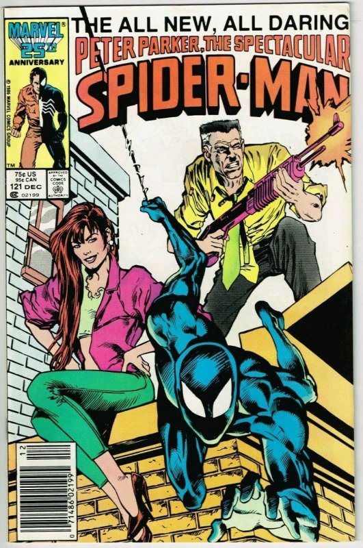 Spectacular Spider-Man #121 (1976) - 9.0 VF/NM *Eye Witness* Newsstand