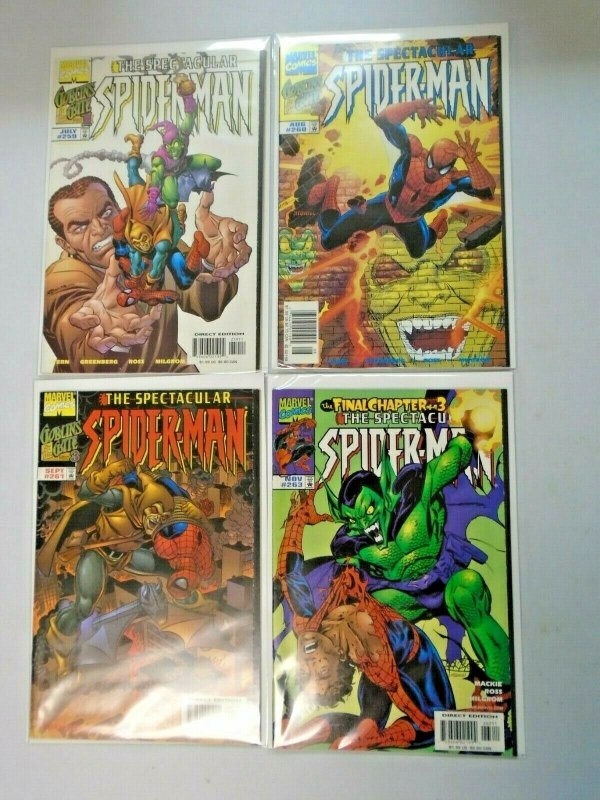 Spectacular Spider-Man Comic Lot #200-263 (Last Issue) 52 Diff Avg 7.0 (1993-98)