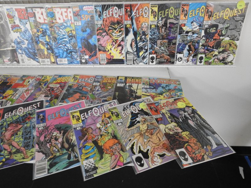 Huge Lot of 150+ Comics W/ Cable, Doom, Human Torch Avg. VF- Condition.