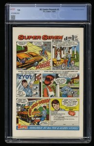 DC Comics Presents (1978) #1 CGC NM 9.4 Superman! Flash! Professor Zoom cameo!