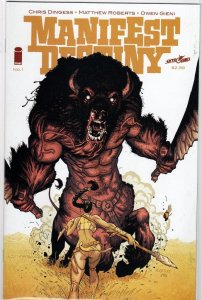 IMAGE/SKYBOUND MANIFEST DESTINY #1 1st PRINT VARIANT COVER!