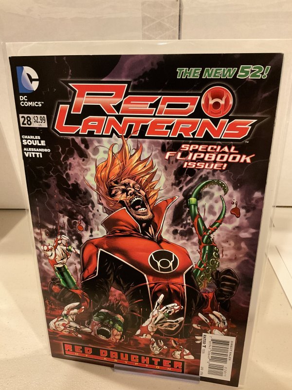 Green Lantern 28 / Red Lanterns 28 Flip Book!  2014 New 52! 9.0 (our best grade)