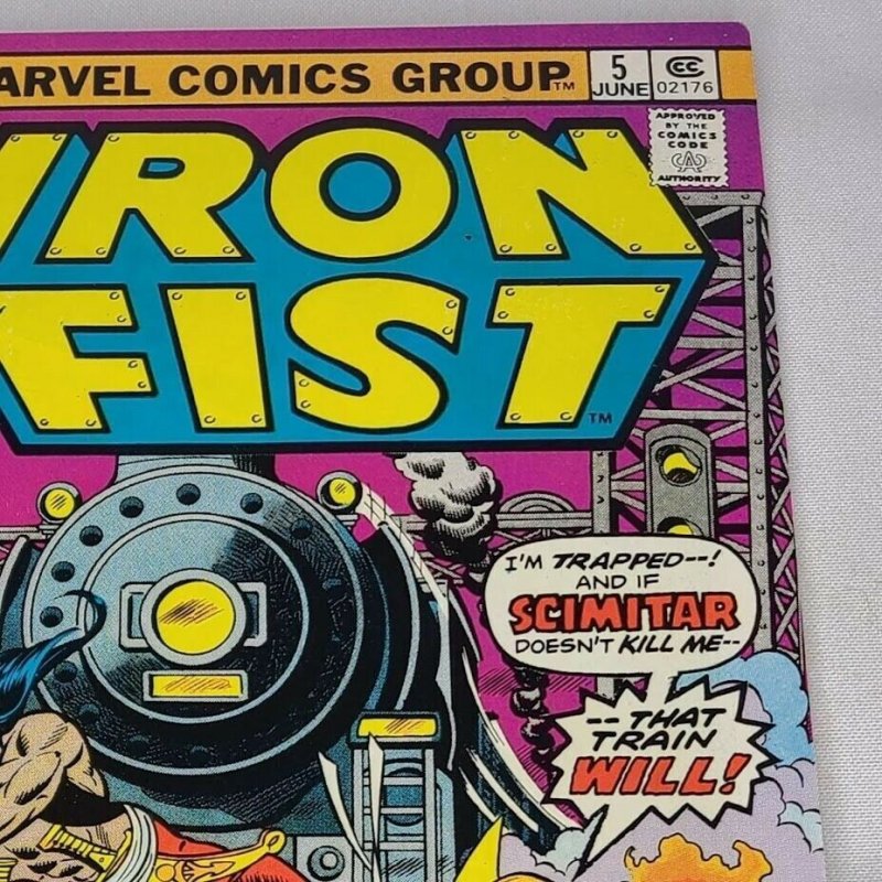 Iron Fist #5 FN+ 1st appearance of Scimitar - Android's Amazing Comics