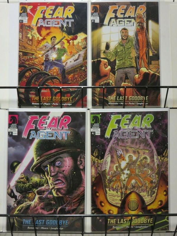 FEAR AGENT LAST GOODBYE (2007 DH)1-4 the complete story