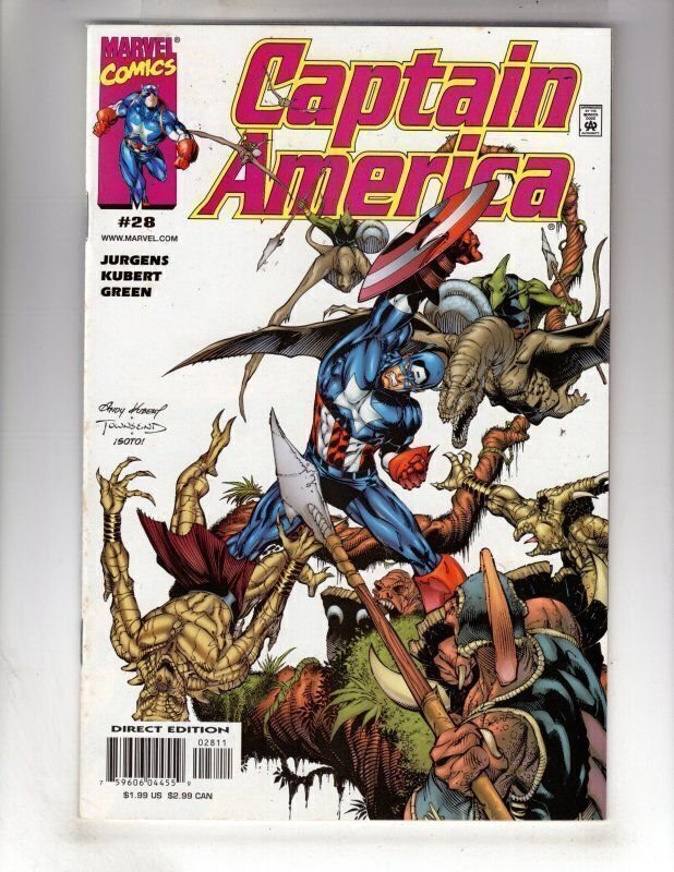 Captain America #28 (2000) / CR40-101-SB#6