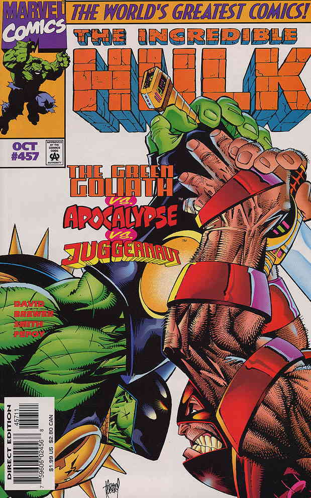 Hulk Vs Apocalypse Comic